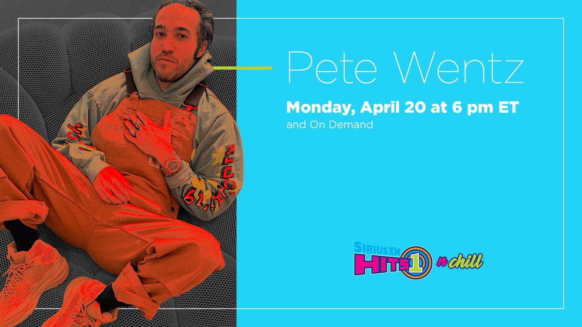 petewentz's tweet image. #checkyourphone at 6pm ET for a @siriusxmhits1 takeover with yours truly + listen to @siriusxm for free til 5/15 📱⚡️ siriusxm.us/PeteWentzTakeo…