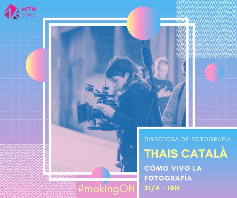 santfeliuinnova's tweet photo. #makingON MTK–CÓMO VIVO LA FOTOGRAFIA Thais Català
Operadora subaqüàtica amb els equips de Txema Vega Underwater Film Service. Forma part del col·lectiu de "Directores de Fotografia" d'Espanya i també de l'Agència de PlanB.
No t'ho perdis, inscriu-te!
https://t.co/MhM10VpPDW https://t.co/FF3iTsk1fG