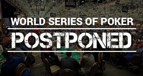 2020 WSOP Postponed :
The 51st World Series of Poker (WSOP), is officially being postponed as a result of the public health emergency involving COVID-19. It is now targeted for fall of 2020, with exact dates and events to be determined.
More details: wsop.com/n/9id