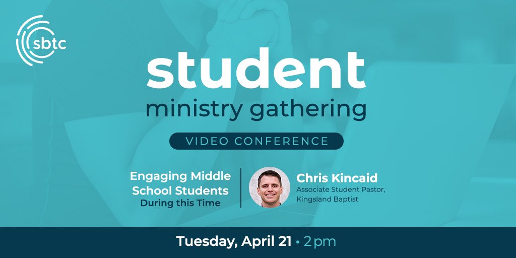 Tuesdays at 2! Don’t miss this week’s Zoom call with Chris Kincaid!🎉 ⬇️

sbtexas.com/event/student-…