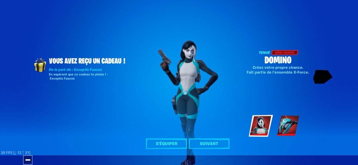 TeY2H's tweet photo. Eh merceee le sancho 🤩🎅 @Faaceslevrais pour le skin. 
Pas de secrets, si vous voulez être récompensé, il suffit d'être actif sur ses lives.
#FaacesLegit https://t.co/BNjOOgLW8Y