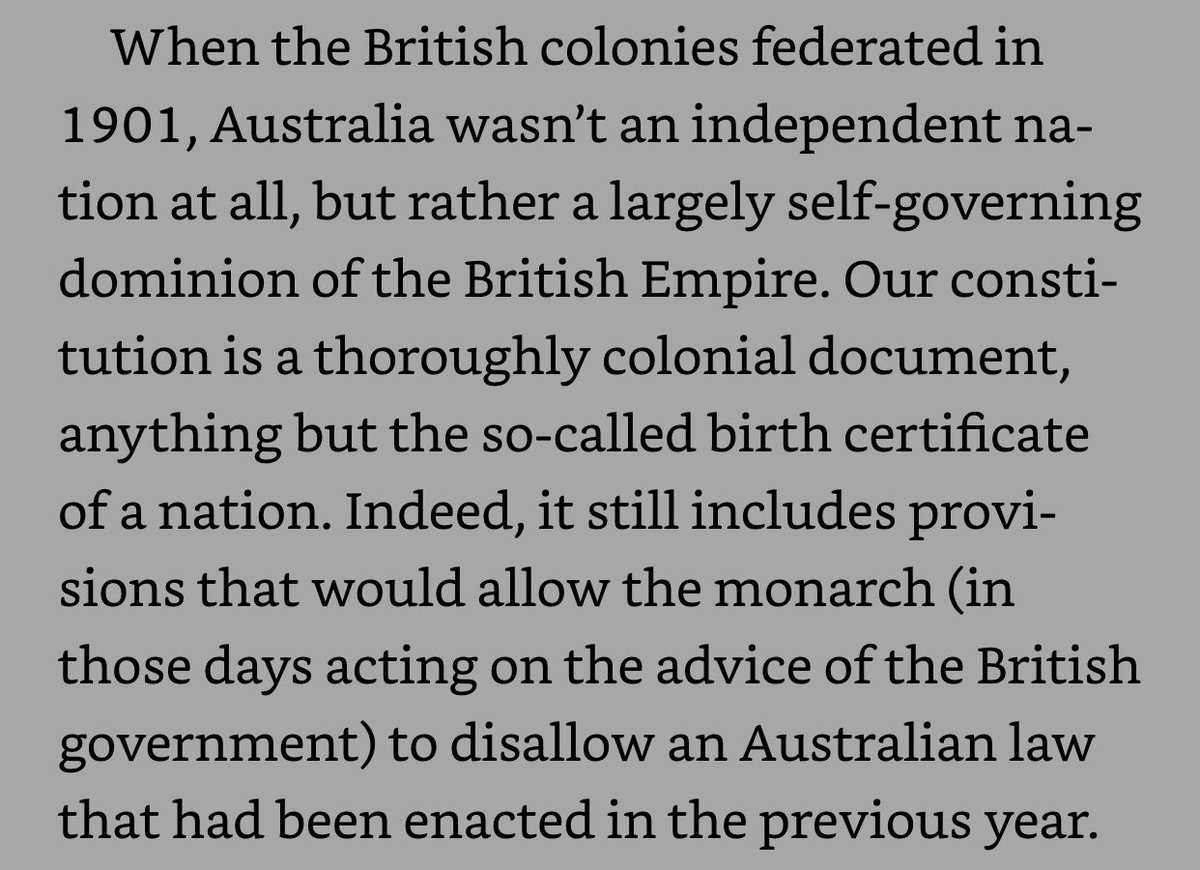 I mean my godImagine in 1990 having to grapple with colonialismBecause you wanted to not be subjects of the queenBecause you had a history that was uniquely yoursWHO COULD IMAGINE IT