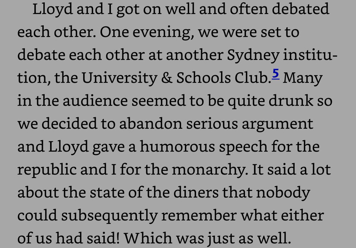 I cannot overstate how openly drunk any given Australian is at any given time and this goes doubly for their politicians