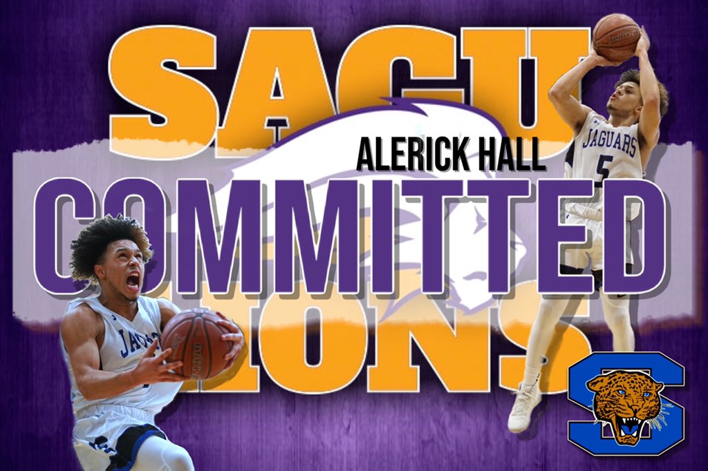 JunitBasketball's tweet photo. Motivational Monday WOTD:
ALERICK TRE’VON HALL

Our lone senior committed to  SAGU last Friday. 🏀

This young man has been selfless, relentless, and has exhibited the work ethic that we hope all who come through our program possess. 

Thank you Alerick.

#Jag4Life
#JagNation 🐆 https://t.co/f7f0eyFVu2
