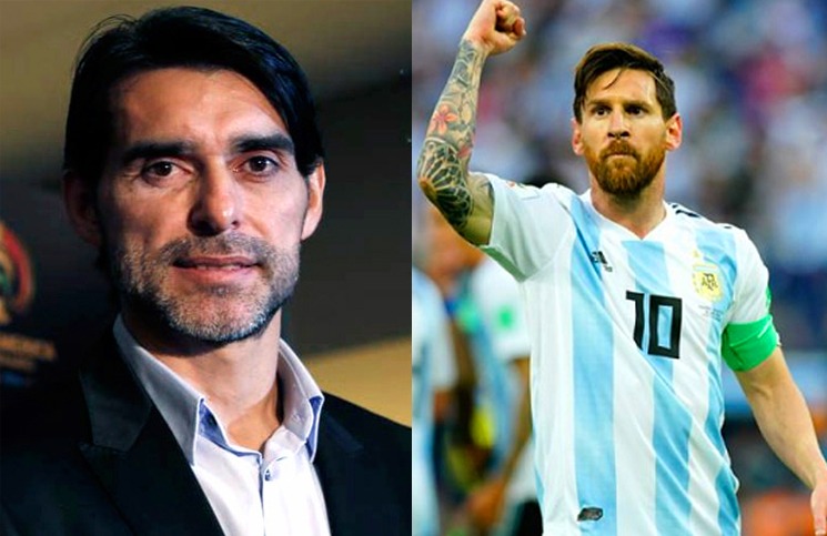 Roberto #Ayala sobre #Messi "Le gusta que lo traten como uno más. Es una persona muy cercana que creció muchísimo en este último tiempo. Hoy es un líder dentro y fuera de la cancha, con la palabra justa".