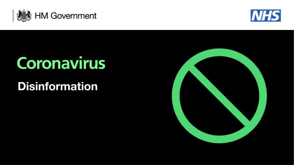 DHSCgovuk's tweet photo. @JimBoardman @Twitter These claims are categorically false.

To share disinformation of this kind undermines the national effort against coronavirus.

Before anyone shares unsubstantiated claims online, use the SHARE checklist to help stop the spread of harmful content: 
➡️ https://t.co/rdfG1BuY7Q https://t.co/9BWqwytiNW