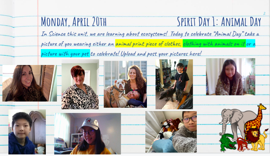 ps159q's tweet photo. This week 5th Grade had its own Spirit Week! Today was "Animal Day!" Check out the great photographs our students shared so far in 321 and 324! @PS159_Q @A_Principal159Q https://t.co/y288q2sQGz