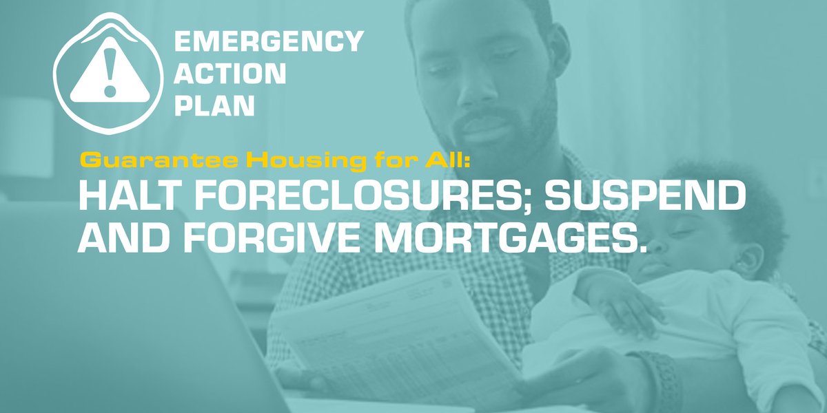 As unemployment triggers even deeper housing shortages, it's time we guarantee housing for all — starting with the homeless. We must halt evictions & foreclosures, suspend rent and mortgages, forgive unpaid bills.What is the alternative?  http://eapnow.com/guarantee-housing-for-all/