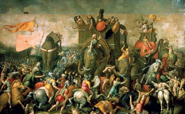 In order to invade them, Alexander crossed the river Hydraotes ( Ravi) and infested their cities.It proved to be a tough fight as the Kaithians were unwilling to surrender their cities and fought till death.Their casualties alone amounted to 17,000 killed & 70,000 captives.