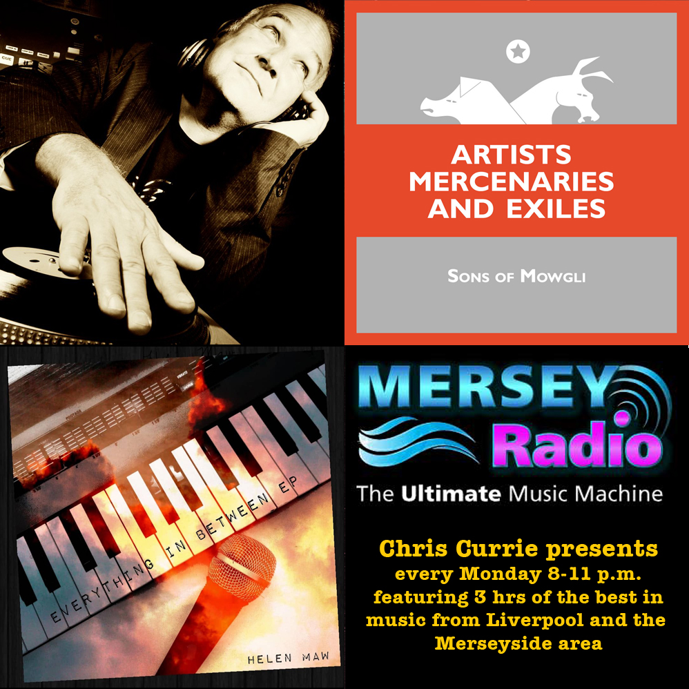 20.04.20 Chris Currie presents on <a href="/MerseyRadio/">Mersey Radio</a> 8-11pm with Feat Artist: HELEN MAW &amp; Feat Album: by @Sonsofmowgli + 3hrs of Merseyside music <a href="/SirenSong0/">SirenSong</a> <a href="/Rachaelvdunn1/">Rachael Dunn</a> @shauna_ummagma @ShaunLanceley <a href="/Bunnymen/">Echo & the Bunnymen</a> <a href="/NorthernRevela2/">Northern Revelation</a> <a href="/BrothersOfMine/">Brothers Of Mine</a> 
Listen on: merseyradio.co.uk/player