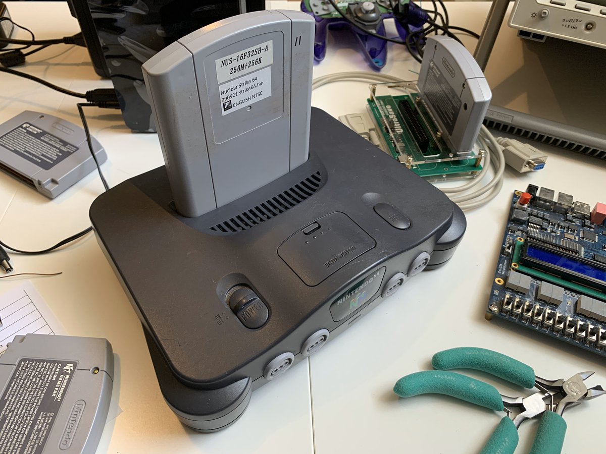 _BehindTheCode's tweet photo. N64 Prototype ROM Dumps!!😲
I’ve had these N64 Dev carts for a while now, both 128M & 256M versions. Not sure if they’ve been dumped before, but I’ll be checking these out and seeing what I have here. This should be interesting. 😎👍 #N64 #N64Dev #Nintendo #RETROGAMING #64Drive https://t.co/rHdeqGLL5B