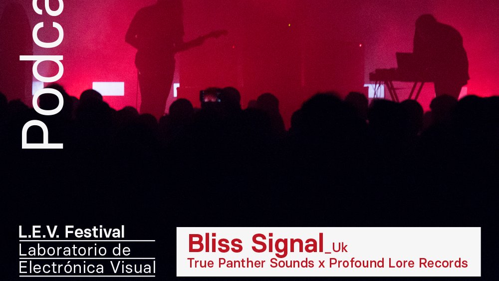 levfestival's tweet photo. ▶️Podcast: #BlissSignal, James Kelly's aphoteosic project (Wife, Altar of Plegues) and Jack Adams (Mumdance). A sound formed by a black metal, electronic rhythms and ambient atmospheres, creating an undiscovered common universe. The podcast now ready!⠀
https://t.co/eSiXaONQtI https://t.co/UVBmvXcDt8
