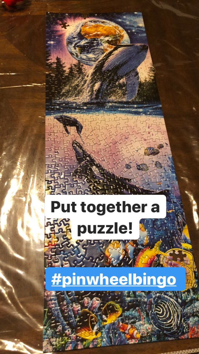 sarting23's tweet photo. I think Iβm going for a bingo. I still have a little more than a week to get my s$@! together. And so do you! #pinwheelbingo play along with us! @AlexandriasKids @nvfs @SCANofNOVA https://t.co/MUMoZzldsA