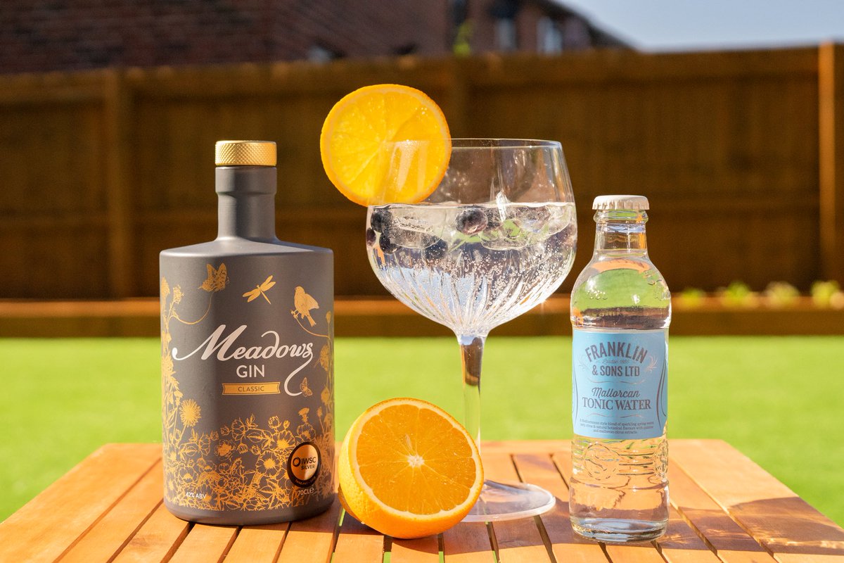 Feeling thirsty for Meadows Gin 🍸

Meadows Gin # + <a href="/FranklinandSons/">Franklin & Sons</a> Mallorcan tonic water + orange slices &amp; blueberries = fruity taste of the Med 🏖

10% off Meadows and get 4 tonics free with shipping included! Get yours here bit.ly/meadowtonic #mustbemeadows