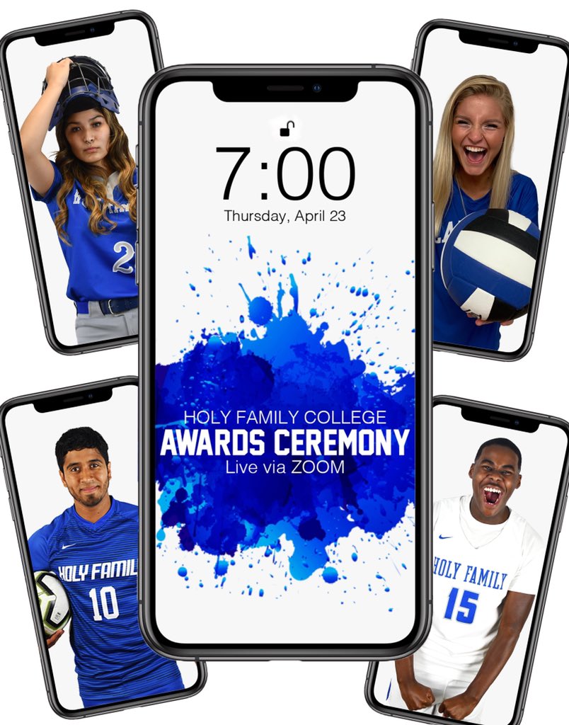 HFCLakers's tweet photo. We will be hosting our annual @HolyFamily1935 Awards Banquet this Thursday at 7PM via Zoom!! 

Check your school email for more details! 

See you there #LakerNation 🔵🔥 https://t.co/iEPQfswob2