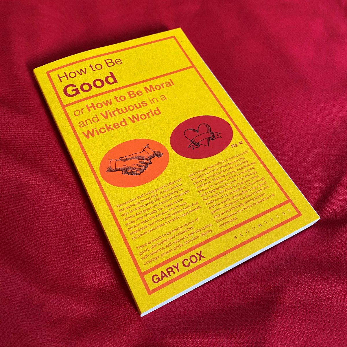 BloomsburyPhilo's tweet photo. We've recently increased our website discount for a limited time, so you can now get 30% off print books and 45% off eBooks - including - on brand new releases, like Gary Cox's 'How to Be Good'!
Order #HowToBeGood: https://t.co/HYL8GiHMbE
@garycox01 https://t.co/HYDewBtUc9