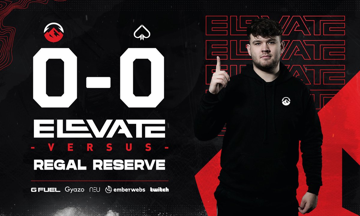 ElevateGG's tweet photo. Tune in as the #ElevateGears team takes on @TheRegalReserve for Week 5 of the @EsportsGears Pro League Spring Quarter!

📺https://t.co/exL0dYuDLn

#RedRebellion https://t.co/un5SkthtzL