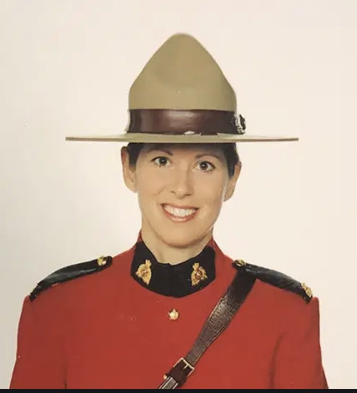 I want to know more about her. 
I want to honour her and mourn her. 
I want to know how to support her family and her RCMP family.

I do not want to see his face.  
I do not want to hear about his life and problems.
 
Honour the hero and ignore the monster.