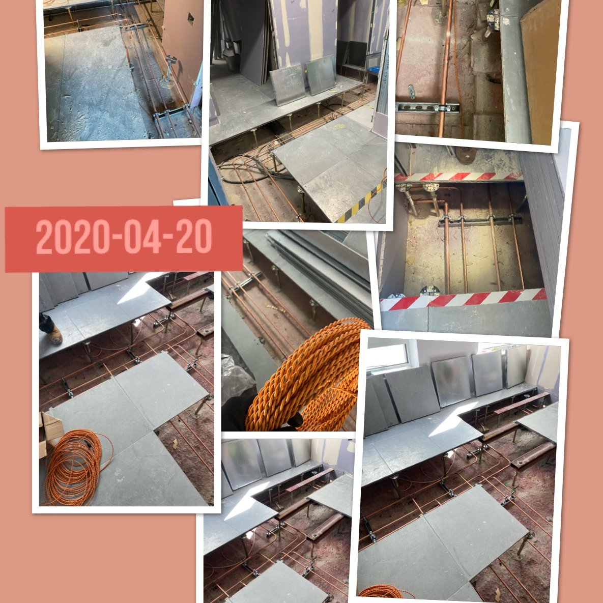 MarshallElec's tweet photo. A few pictures from today’s job installing water leak detection in a hospital. The sooner this gets finished the sooner they can take it patients and relieve pressure on the NHS. The water leak detection cable follows all the pipework so any leak will cause the alarm to sound 🚨 https://t.co/Q7fvyHZqeo