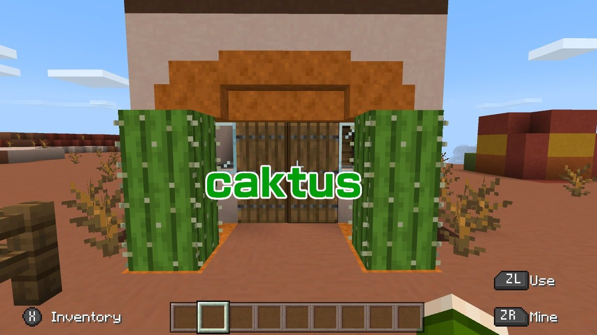 #Minecraft #NintendoSwitch