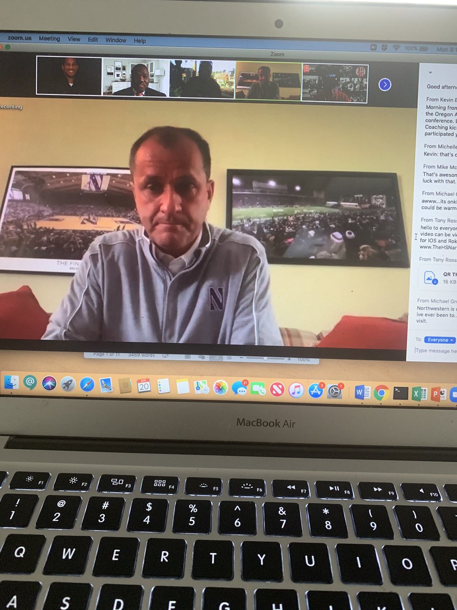 Great opportunity to this morning getting a chance to listen to Jim Phillips (Northwesten AD). Thanks @CarlsbadAD @Gulliver_AD