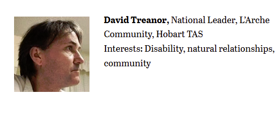  @treanortweets, David Treanor, and this one breaks my heart - he's from  @larcheaustralia, who support intellectually disabled people.His petition says go out, his twitter feed says stay home. Which is it, David? You want this in your group homes? That screenshot from  @larcheintl.