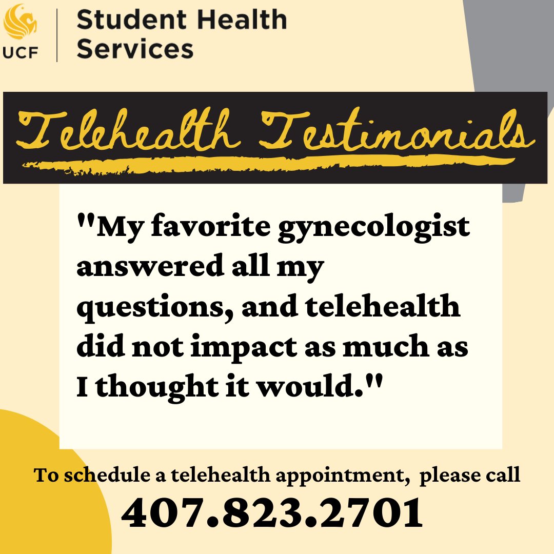 UCF Health Student Health Services tweet media