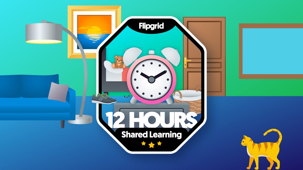 I am excited to rock my new @Flipgrid Hello Sunshine badge!