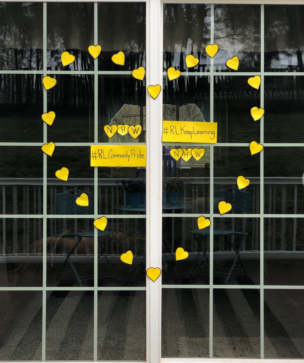 KellyMaddox21's tweet image. Spreading some Red Lion spirit and 🖤💛#RLKeepLearning #RLCommunityPride