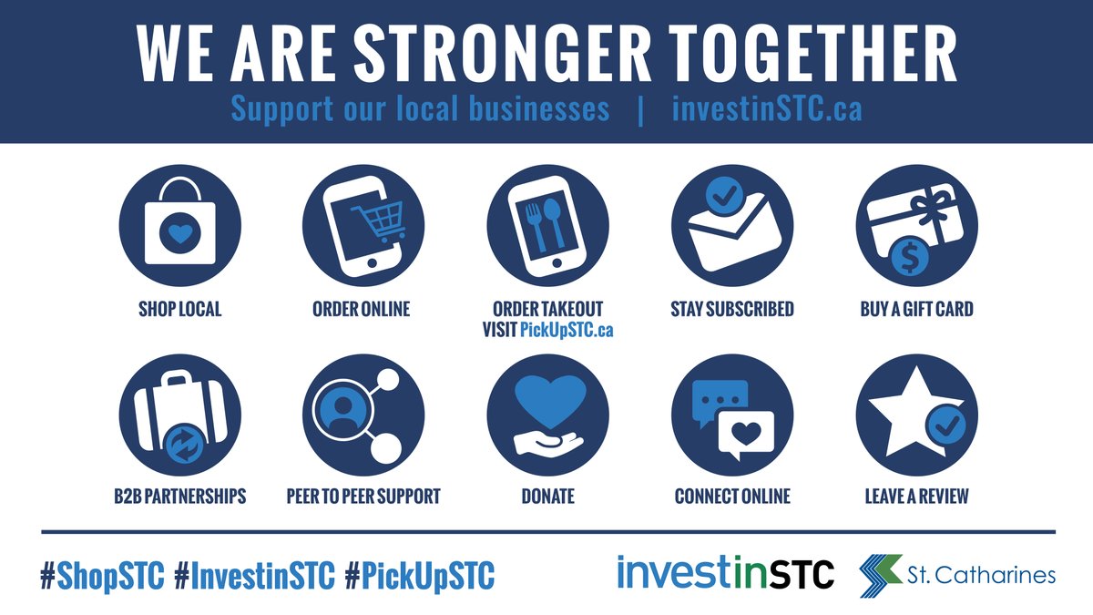 InvestinSTC's tweet photo. How can you support the local businesses that help make our community vibrant? Shop local, connect online, leave a review, buy giftcards, order takeout - all small ways we can make a big difference.
#shopSTC #pickupSTC #ourhomeSTC https://t.co/Tg2T3hW9QC