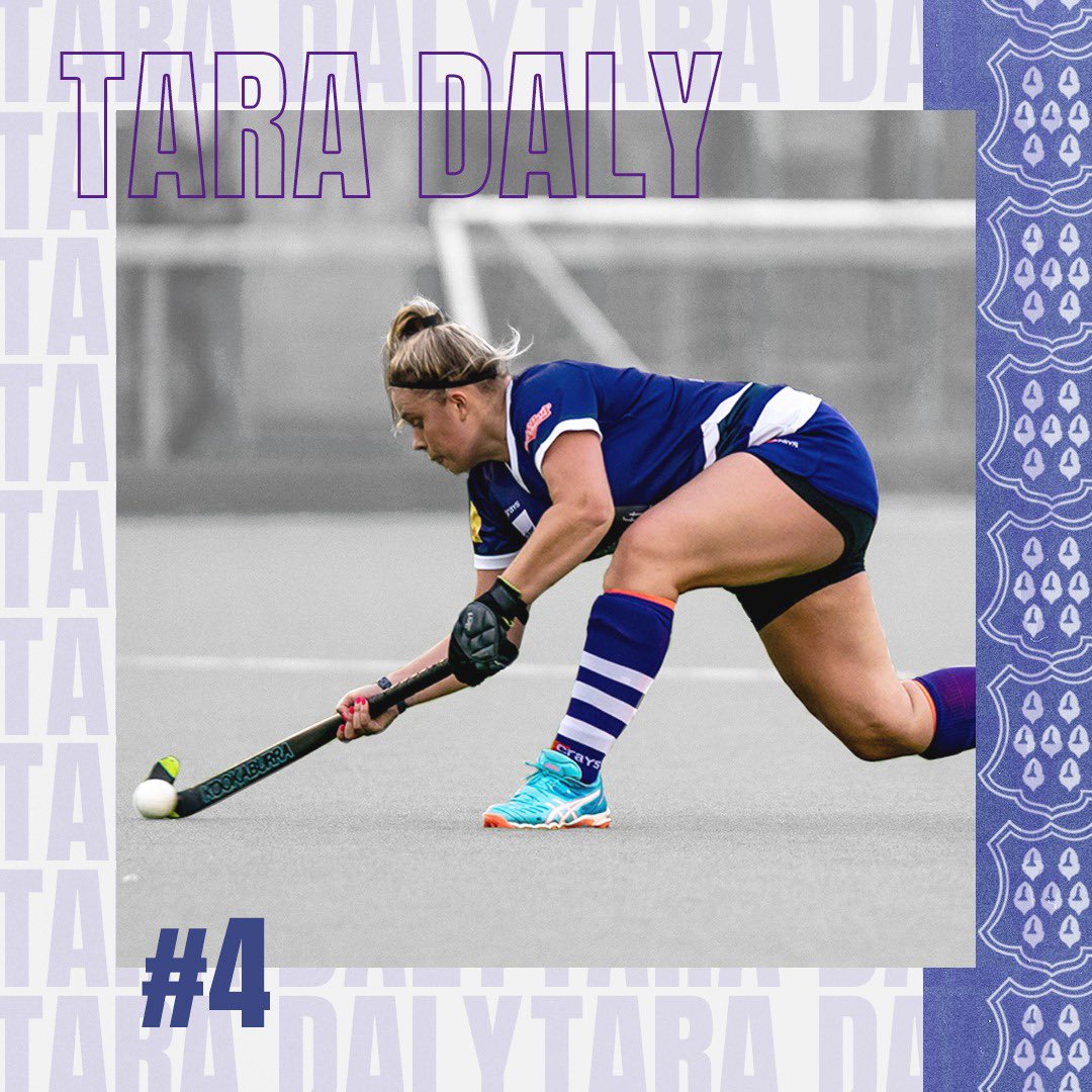 7Oaks_L1s's tweet photo. Number 4 Tara Daly... first season in the 1st team and made an impact from the start. Her ability to pass and aerial from the back has been a massive asset to the team 💜 @SevenoaksHC https://t.co/t3cNBHOfvB