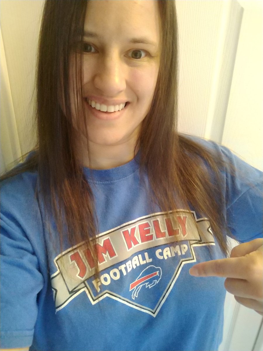 BonitaF's tweet photo. Of course my favorite team is Pine Valley Panthers, #PantherPride but my second favorite team is the Buffalo Bills!  Spirit week, education is a team sport. #PVCSpanther https://t.co/AkVV6uGiOm