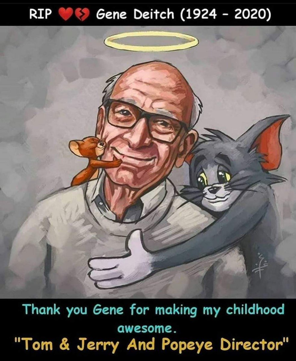 shetty_rishab's tweet photo. Gene Deitch (1924 – 2020)
Thank you Gene for making my childhood awesome. RIP
"Tom &amp; Jerry And Popeye Director"
#GeneDeitch https://t.co/4s9n2jmDg0