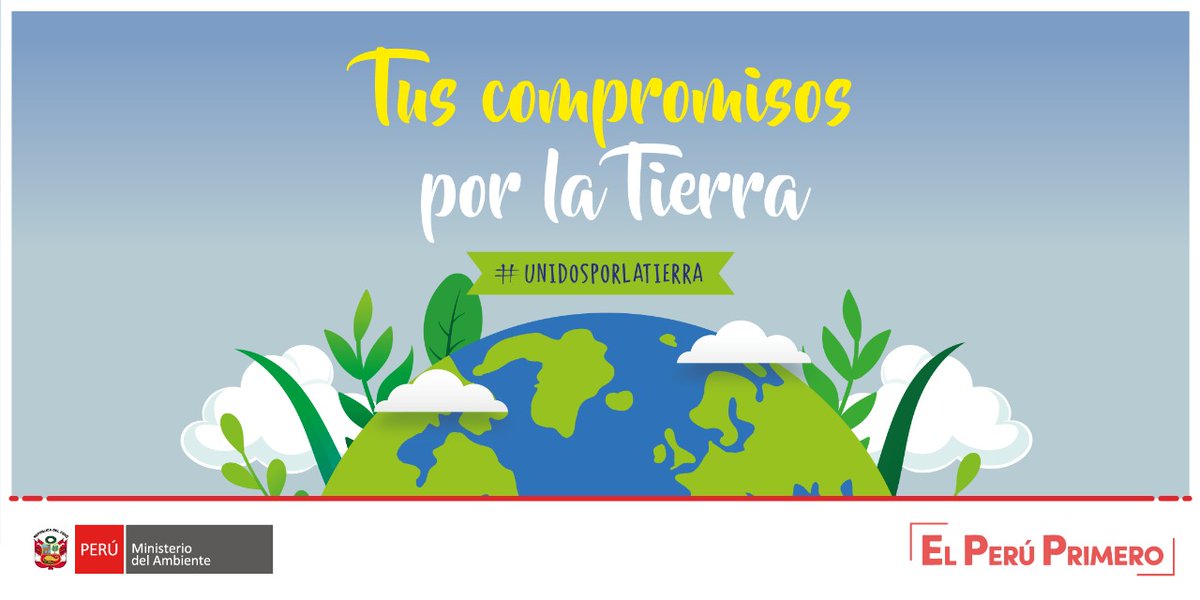 📢 Nadie imaginó que en este 2020 la Tierra tendría un mensaje que darnos, una segunda oportunidad para valorar toda la biodiversidad que nos rodea. 
✅ Responde este tuit con el hashtag #UnidosPorLaTierra y cuéntanos cuál es tu compromiso.
#DíaDeLaTierra 🌎