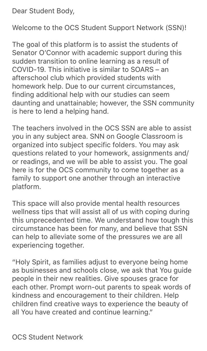 Senator O'Connor tweet media