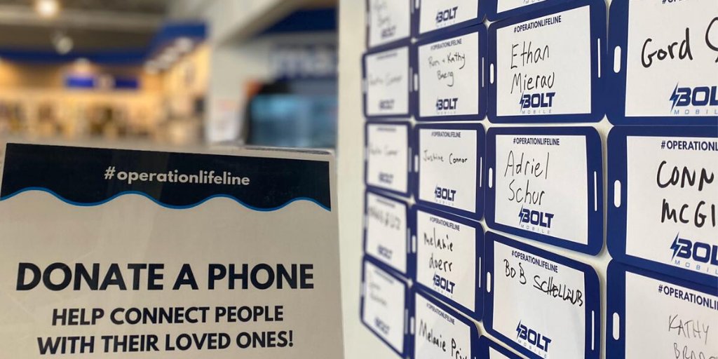 We started filling up our walls at all 4 stores with the names of people who have graciously donated devices to #operationlifeline. You're all rock stars! 🤩 #donationcards #yxe #saskatoon #givingback #inthistogether