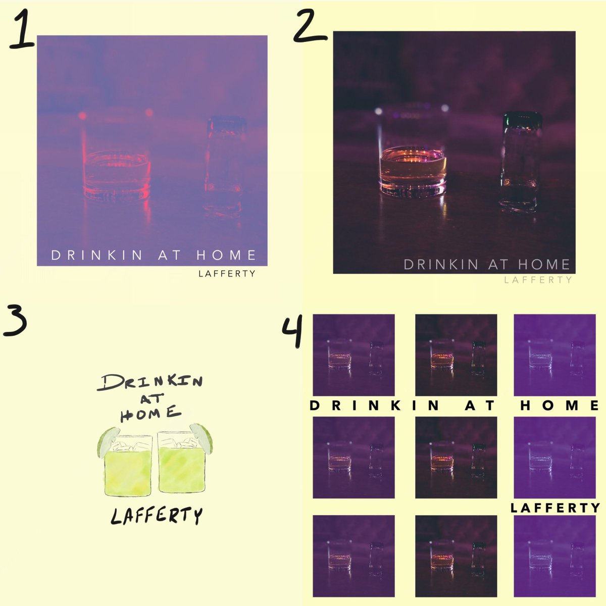 IAmRyanLafferty's tweet image. New single coming ASAP. Which single art are we rolling with?