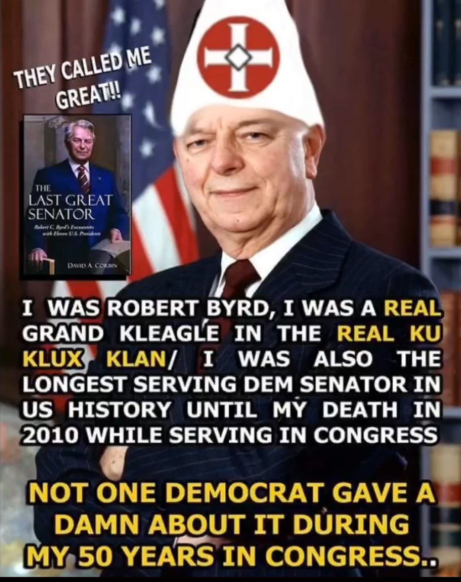 Wasn’t He Part Of The KKK?