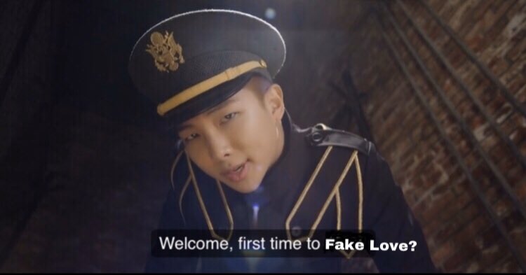 Alright I’m doing this pointless thread of appreciation for BTS’s Fake Love music video because I love how it takes from past videos and builds on them and also... it sounds really good. And I can barely go outside SO! Here is the music video & here we go.   https://twitter.com/iamacatsby/status/1252249464078770177