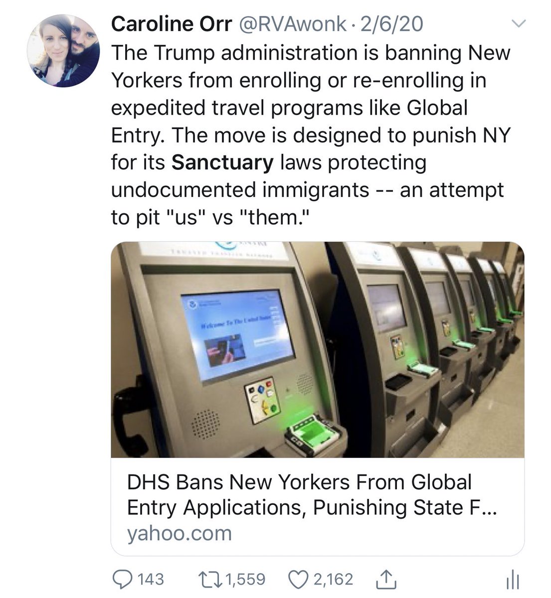 Do you trust that Trump won’t use the cover of public health to punish Democratic opponents in states with sanctuary city laws? He’s already done it — and New York was among his major targets.What happens when he does it again? Are you ok with criminalizing dissent then? 6/