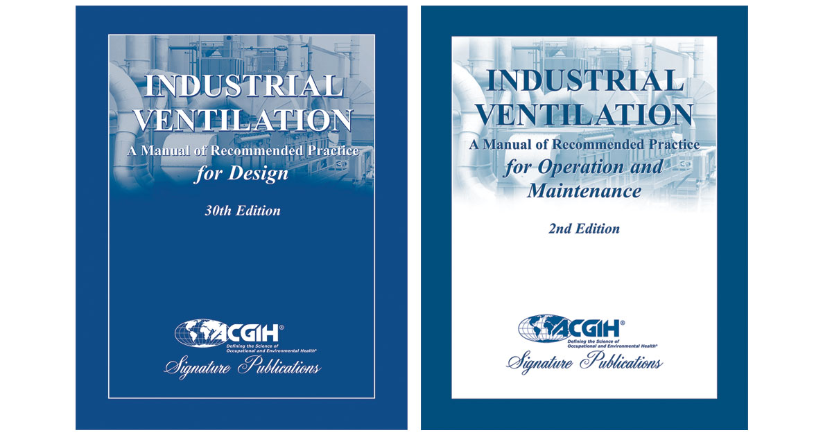 ACGIH's tweet photo. NEW EDITION from ACGIH! 2nd Edition of Industrial Ventilation Operations Manual - Available in both print & digital formats! Get the print version with the 30th Ed of the Design Manual for a special combo price! Visit https://t.co/huB6vwgf2G! #ACGIH #DefineYourScience https://t.co/lwS06TdSW8