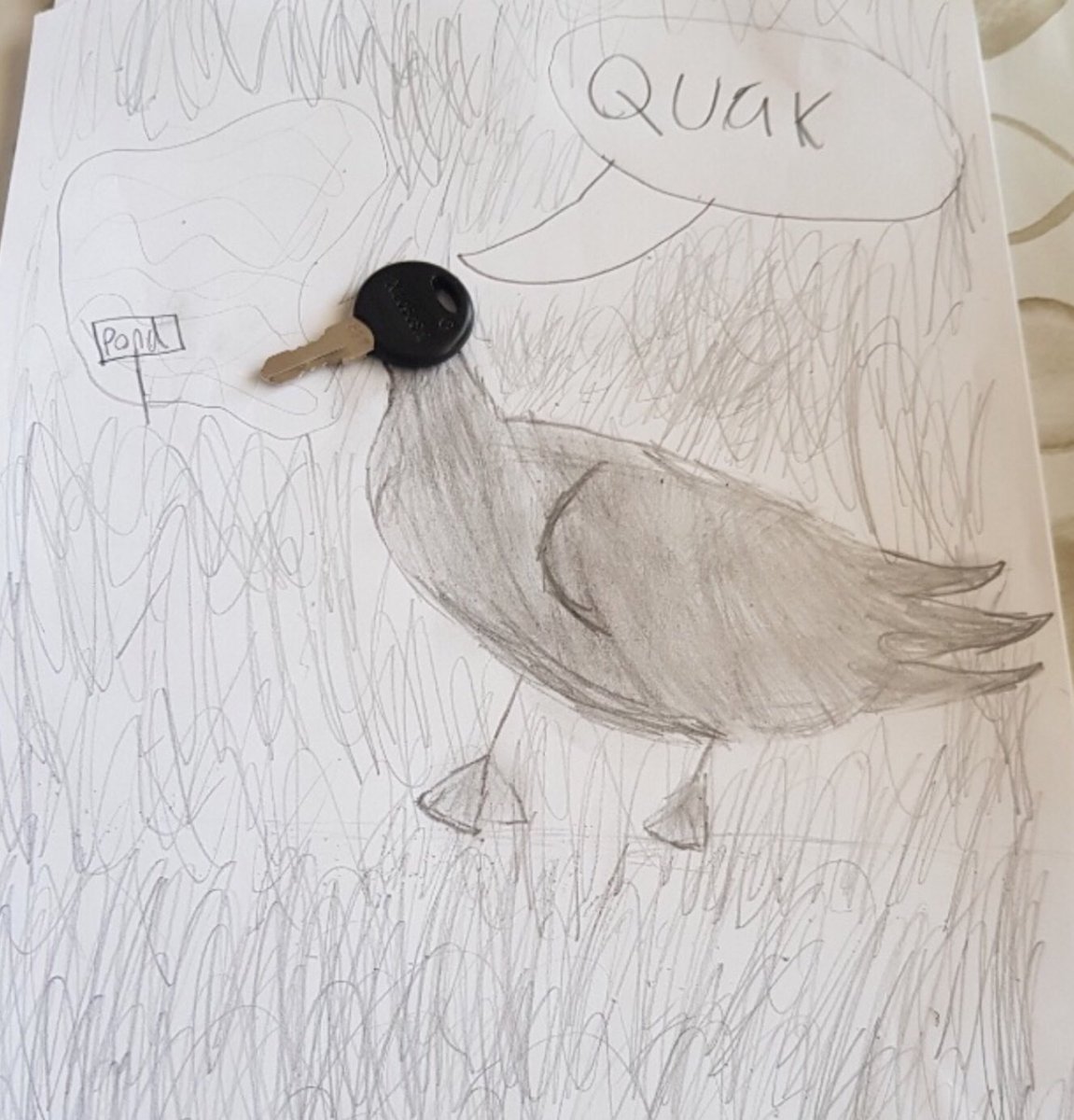 A successful ‘everyday object’ art challenge today. Here’s some of ours: