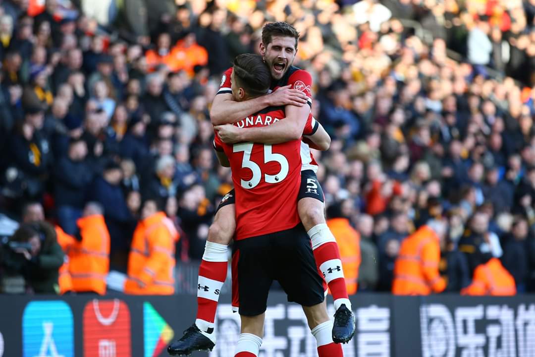 Southampton 4-0 HuddersfieldSaints move up into 6th place, as goals from Pierre Hojbjerg, Jack Stephens, Danny Ings & Wesley Hoedt saw of the leagues basement side.Hojbjerg celebrated his February POTM award by starting the rout.6 wins from 6 for The Saints #FM20  #FM2020