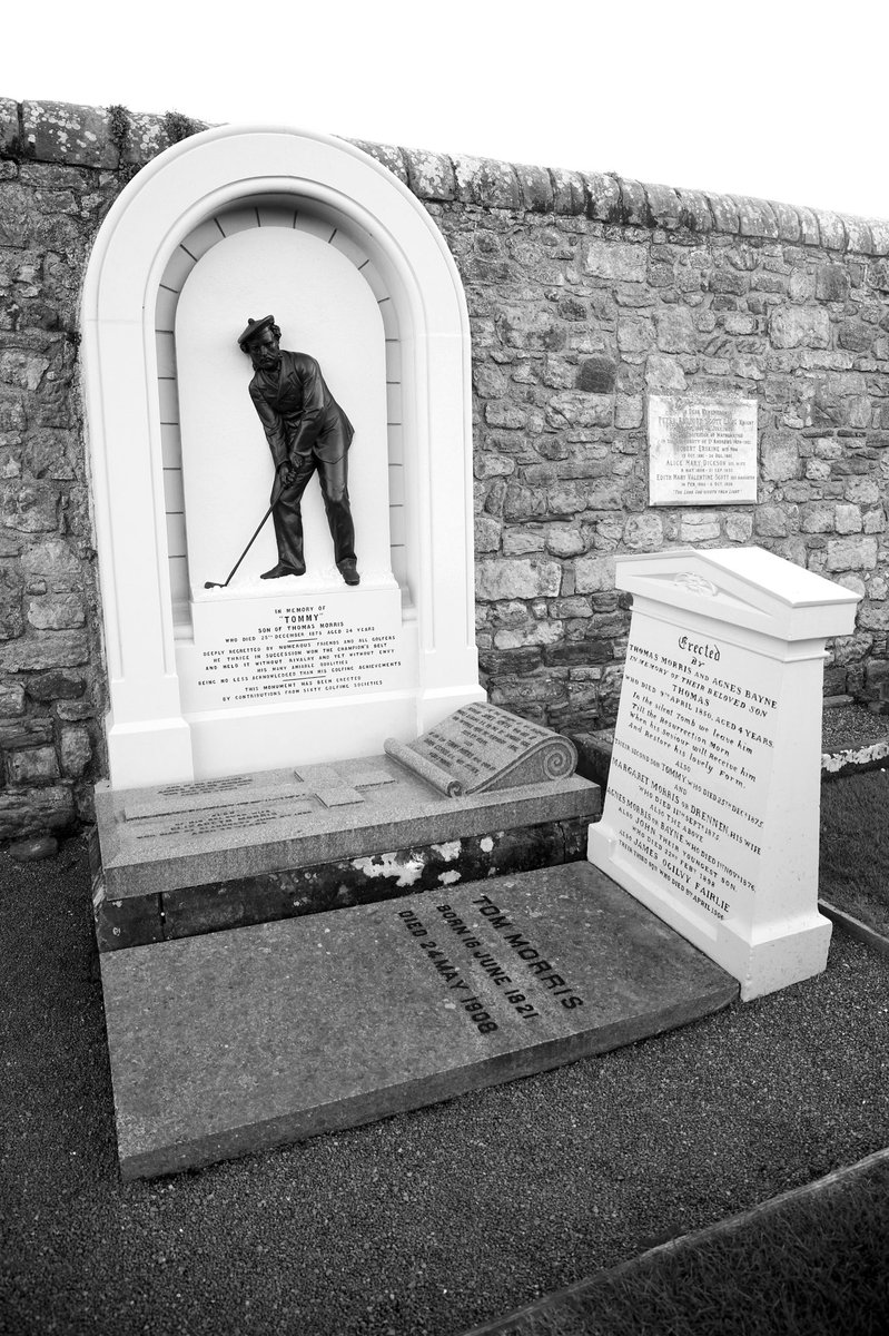 TheOpen's tweet photo. One of the pioneers of the game would have celebrated his birthday today 🏌️‍♂️ Young Tom Morris is still the youngest ever major champion at just 17 years old, and won The Open four consecutive times 🏆🏆🏆🏆 https://t.co/KcYQrK4SXq