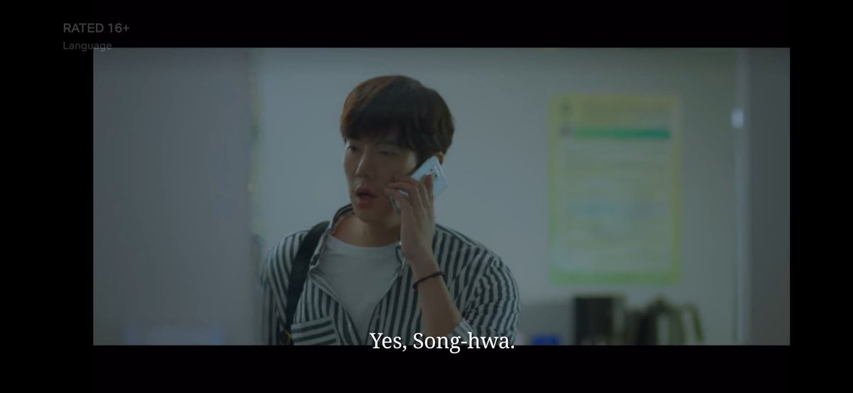 Jungwon and Songhwa are yet to have an exclusive scene with each other. They've only shared two phone calls (Episode 1 and 6) in the series so far. #HospitalPlaylist  #슬기로운의사생활  #송화  #정원  #전미도  #유연석  #JeonMido  #YooYeonSeok