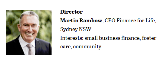 This guy,  @martinrambow, a bit sad because Martin not only used a really old photo on the website but also his name is RAMBOW and this is possibly the best name ever. But - foster care? You know how many disabled kids are in foster care? It's a massive proportion. Jeez, Rambow.