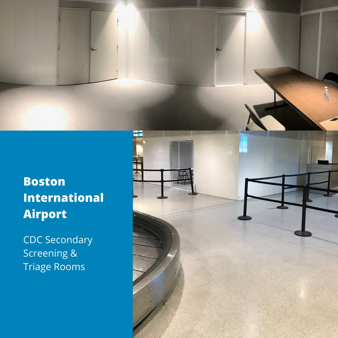 McCainWalls's tweet photo. Thanks @panamarinc for sharing how our customers are transforming airports and sport arenas into COVID-19 screening areas, triage rooms, and patient care facilities. 

#modularwalls #temporarywalls #COVID19 #hospitalwalls #airportwalls #panamarinc https://t.co/DBWujPvsbb