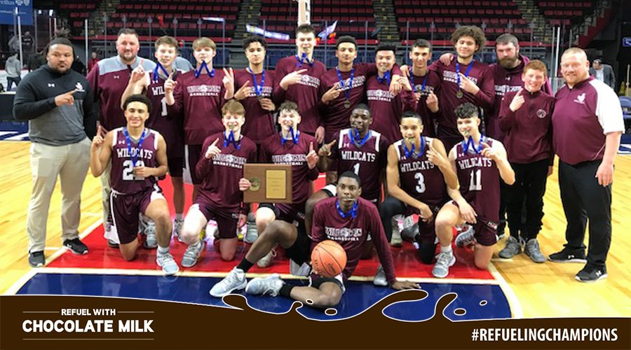 NYSPHSAA's tweet photo. Congratulations to Johnson City on your Section IV Class A boys basketball championship. The team was coached by Bill Spalik going 15-5 led by its seven seniors. #nysphsaarefuels #refuelingchampions @JCAthletics @JohnsonCityCSD @JohnsonCityCSD https://t.co/oUDzk0jzWU