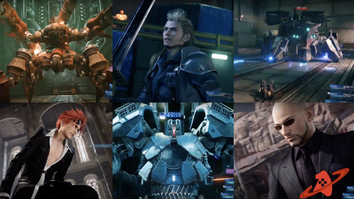 GamerPlanetCA's tweet photo. Final Fantasy VII Remake boss playthroughs (hard mode) now available on our YouTube channel for you! -> https://t.co/nZs2oE0PsW #FF7R https://t.co/rxrIyAms5m