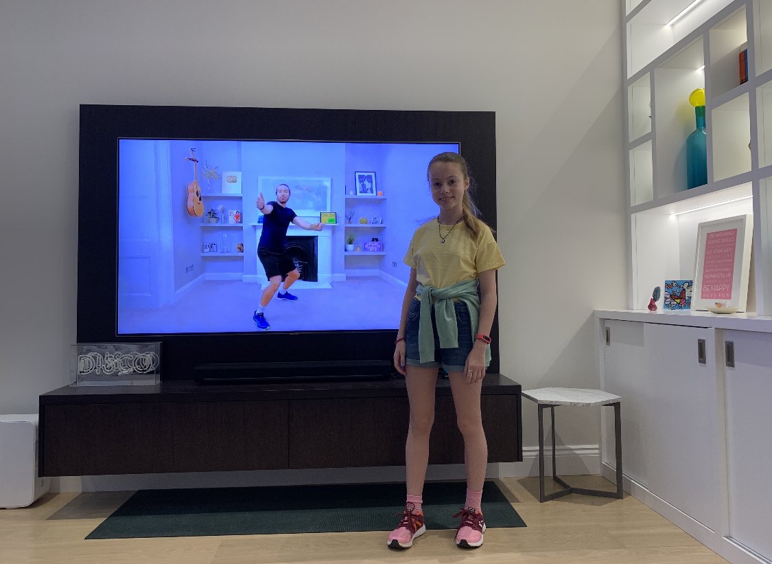 BroomwoodPSport's tweet photo. Thank you to India In @NWSbh_Class6 for all your photo submissions! 
It is fabulous to see you keeping active and fit whilst at home 🏠 
She has thoroughly been enjoying PE with Joe Wicks but is excited for some @NWSbh_Sport downloads 🎾 #Resilience #BroomwoodAtHome #keepingFit https://t.co/6rnRj5cQIZ